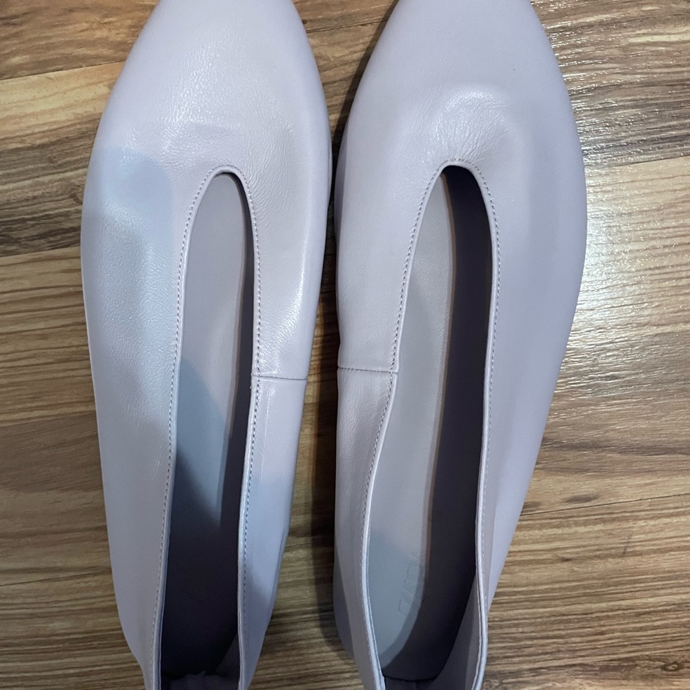 Zara lavender flats